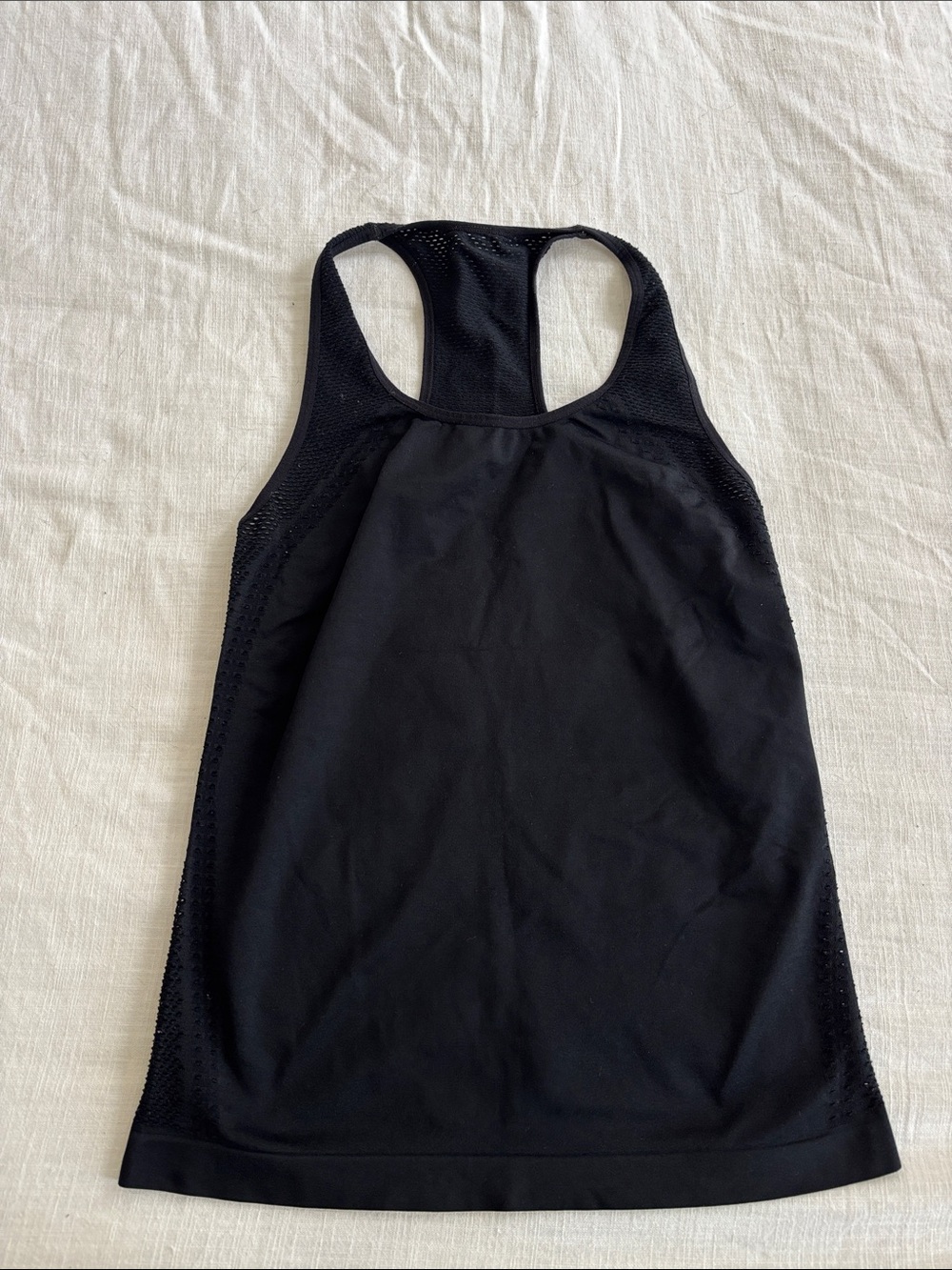 Fabletics Black Racerback Tank Top